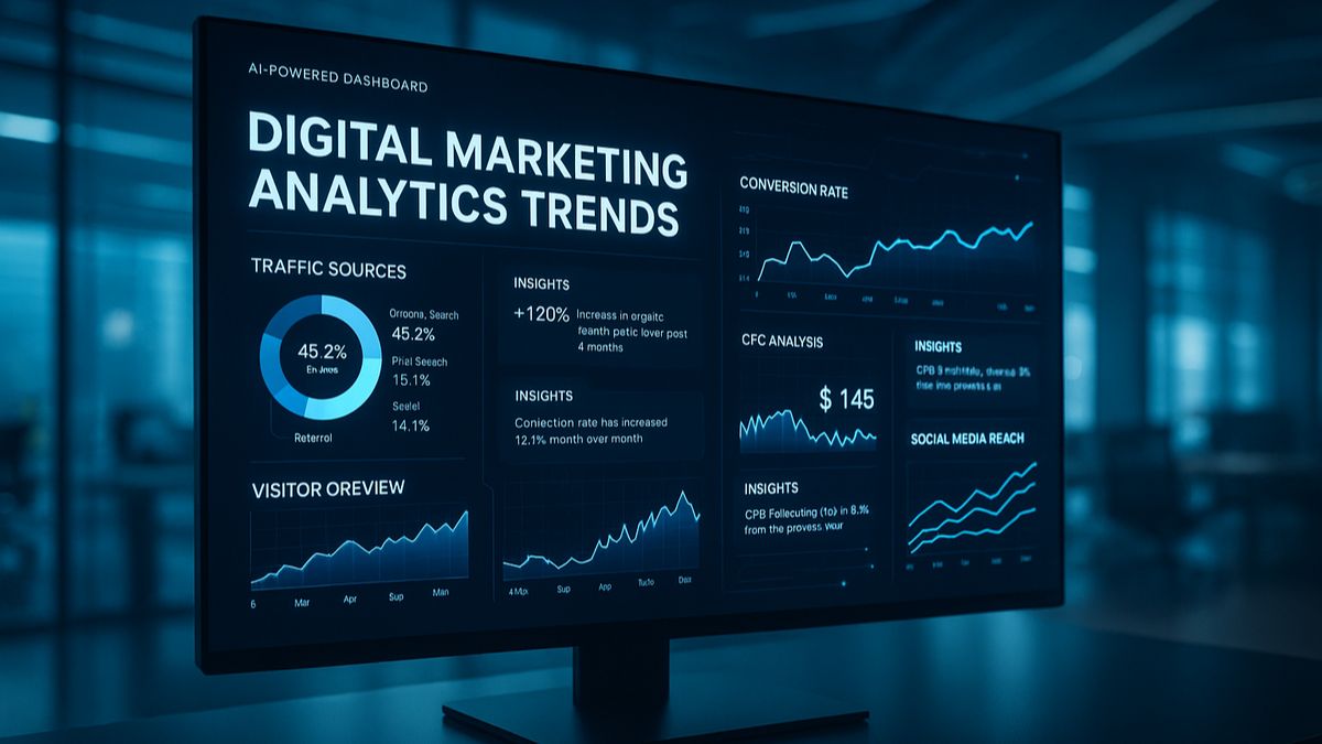 Digital Marketing Analytics Trends 2025 AI and Privacy